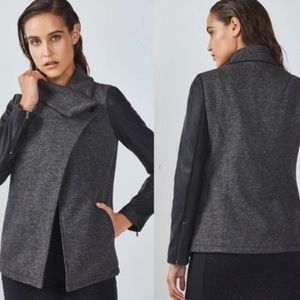 Fabletics | Milano Moto Coat Jacket | XS